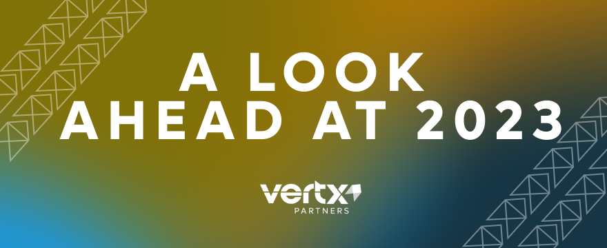 Image reading, "A Look Ahead at 2023"