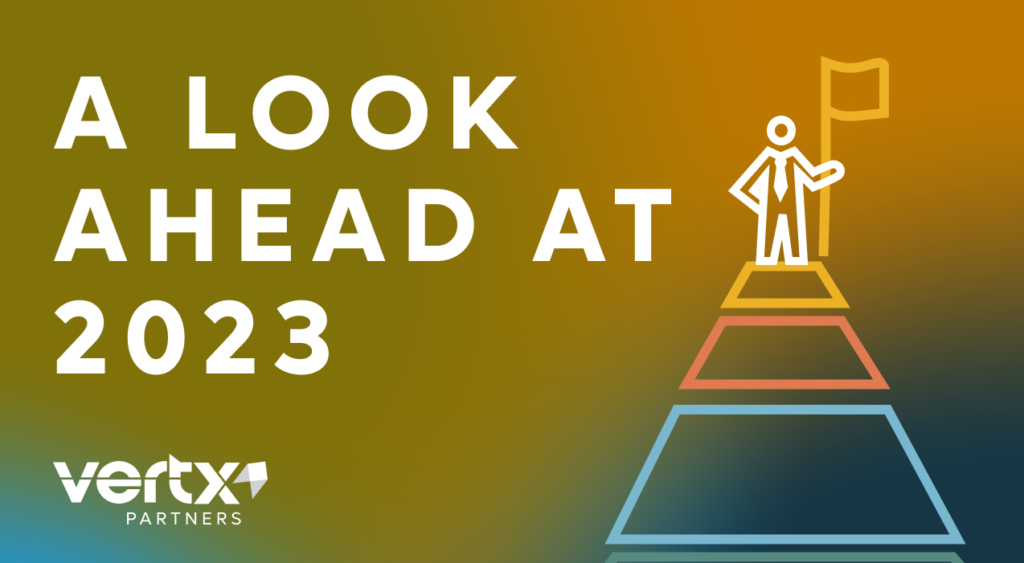 Image reading, "A Look Ahead at 2023"