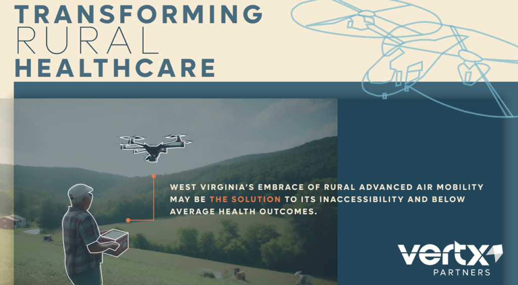 Image reading, "Transforming Rural Healthcare."